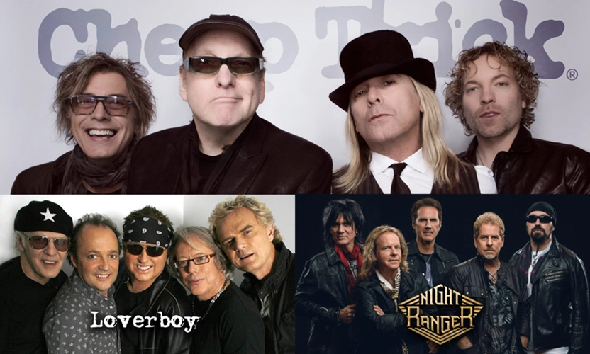 Cheap Trick with Loverboy & Night Ranger | The Venue at Thunder Valley Casino Resort | 2/15/25