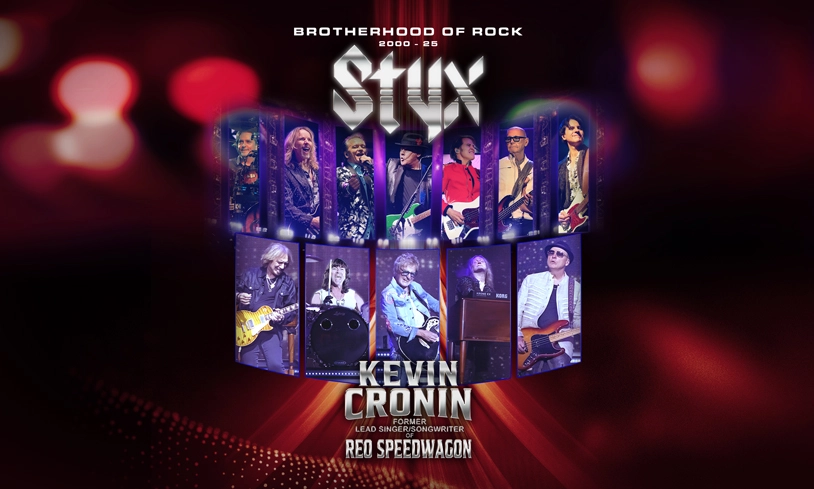 Styx and Kevin Cronin - The Venue at Thunder Valley Casino Resort - 4/25/25